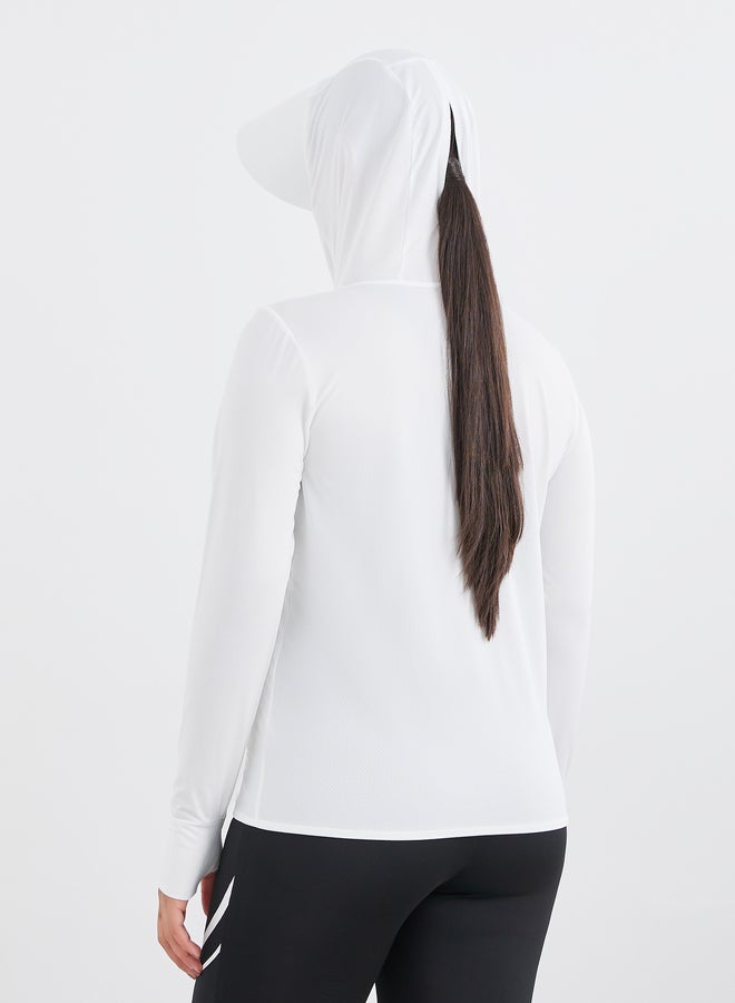 Styli UPF UV Protect 50+ Full Zip Hooded Jacket with Thumbhole Detail - Image 4