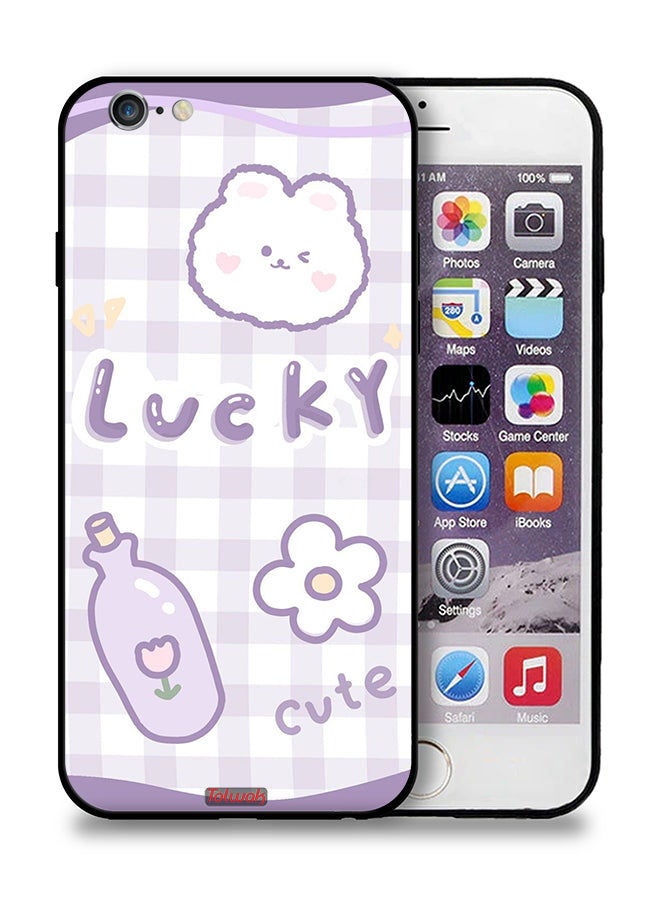 Tolwak جراب حماية لاكي كيوت لجهاز ابل ايفون 6/6s - Image 1