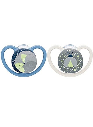 Pacifierfier Silicone  S1 Space Night 2-Pieces  0-6M - view 5