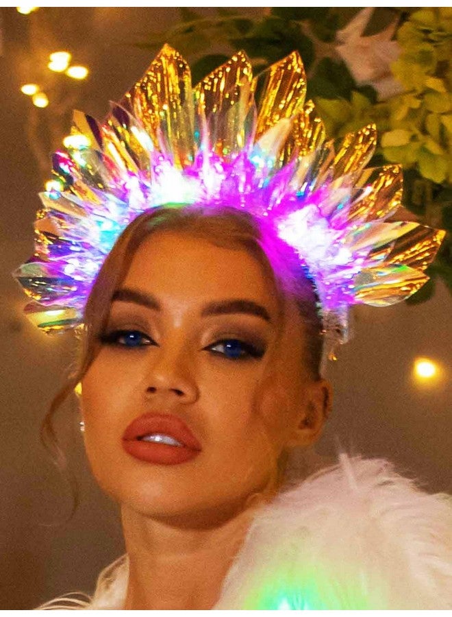 زوي ستار عصابة رأس مضيئة وعصابات شعر مضيئة للحفلات الليلية وإكسسوارات شعر للنساء - Image 2