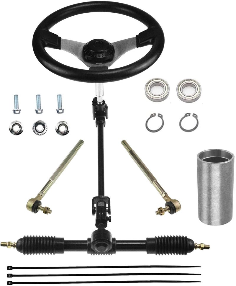 PRO BAT 300mm Steering Wheel Kit with Gear Rack Pinion - Image 5