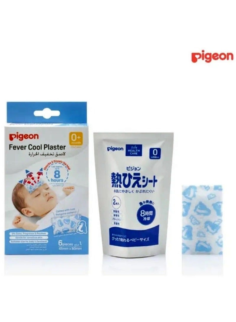 pigeon Fever Cool Plaster For Baby'S Forehead 6 Pcs - Image 3