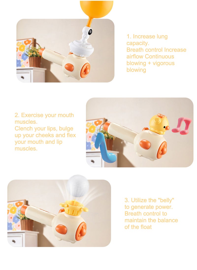 MaBaby 3-in-1 Montessori Toy for Toddler with Whistle, Ball Blowing, Floating Blow Pipe Balls – Sensory Baby Toy, Fine Motor Skills, Learning Educational Toy  - Image 4