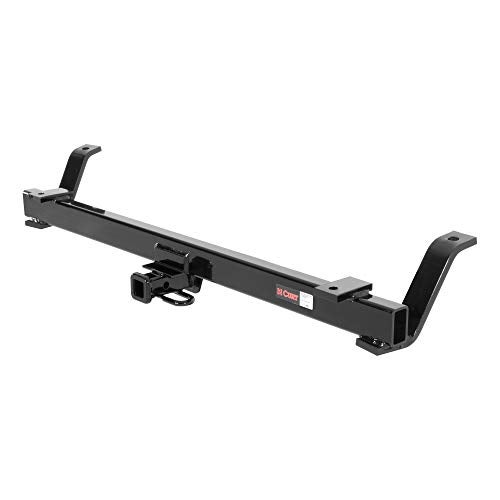 CURT 11041 Class 1 Trailer Hitch, 1-1/4-Inch Receiver, Fits Select Ford Mustang, GLOSS BLACK POWDER COAT - Image 1