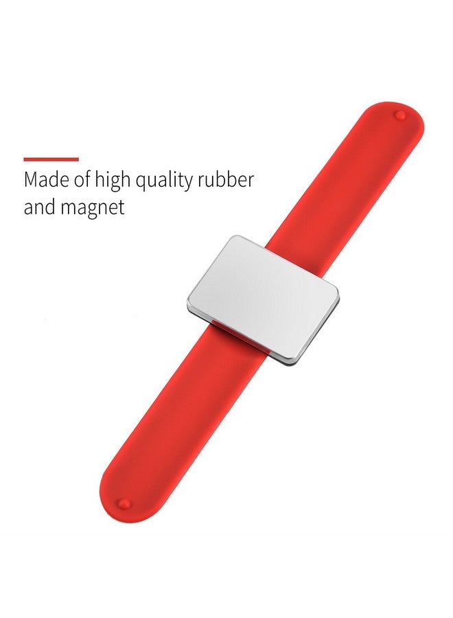 Brrnoo Jam Braiding Gel Magnetic Hair Clip Wrist Band Hair Clips Bracelet For Hairpin Collection( 4Purple) - Image 5