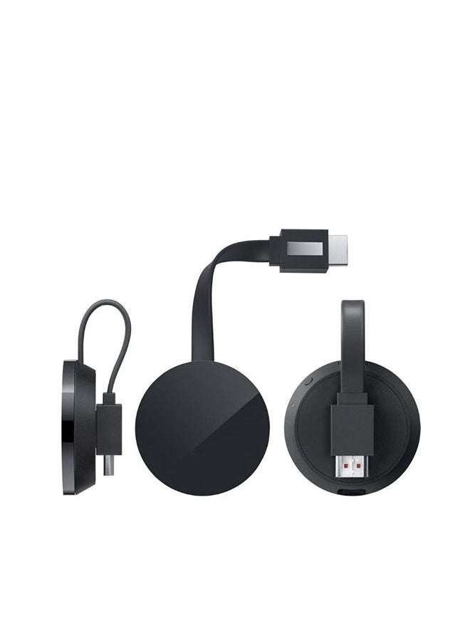 NIBEMINENT Chromecast Ultra Streaming Media Player 5.5x5.5x1.6cm Black  - Image 1