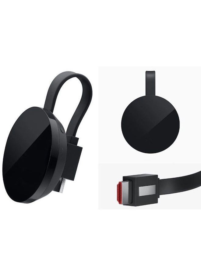 NIBEMINENT Chromecast Ultra Streaming Media Player 5.5x5.5x1.6cm Black  - Image 2