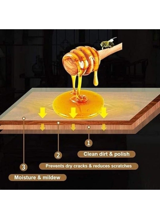 ملمع الخشب والأثاث من شمع العسل 85 جرام - Image 4