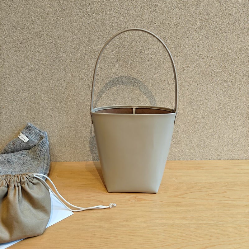 Bucket Bag Genuine Leather Underarm Bag High-End Shoulder Bag Trendy Ladies Casual Easiest For Match Commuting Bag Manufacturer - Image 2