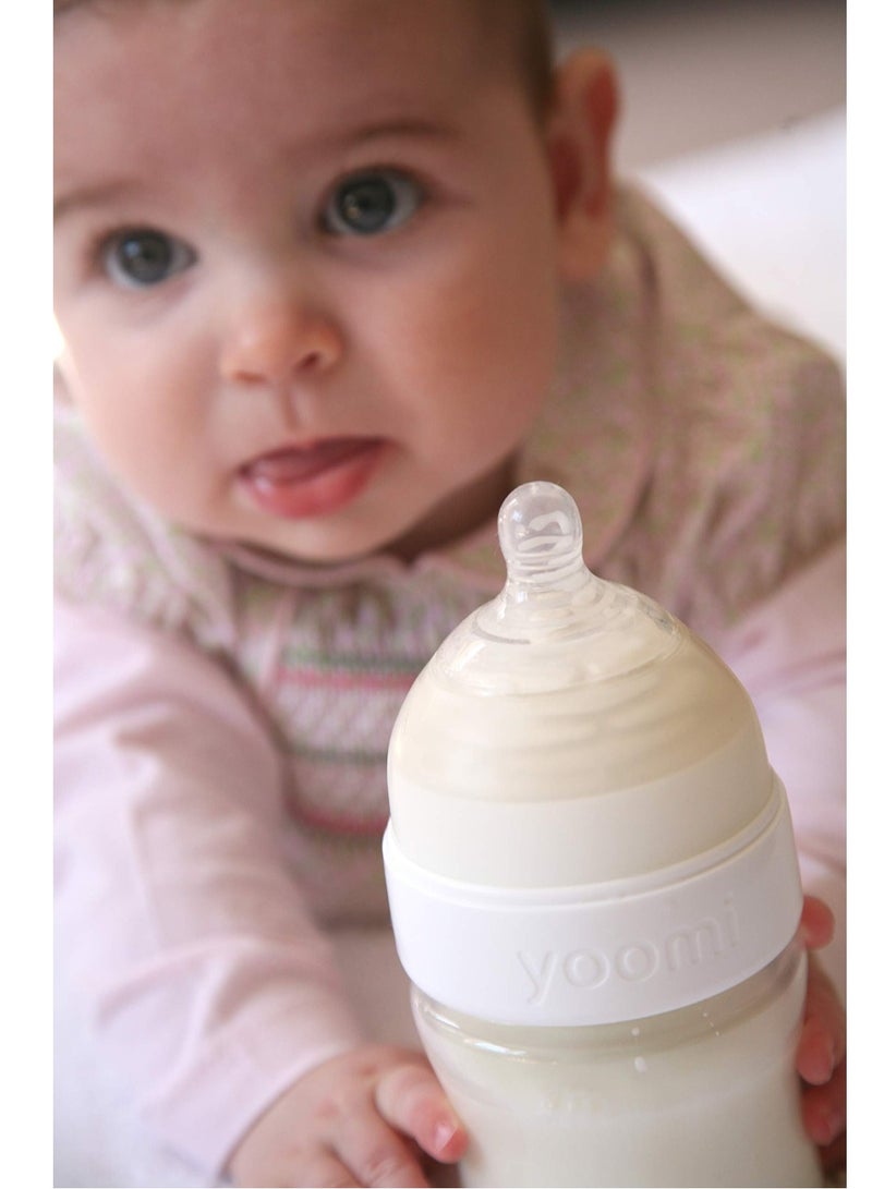Yoomi 5oz Bottle and Warmer and Soft and Pod and White Collar 1 of Set - Image 3