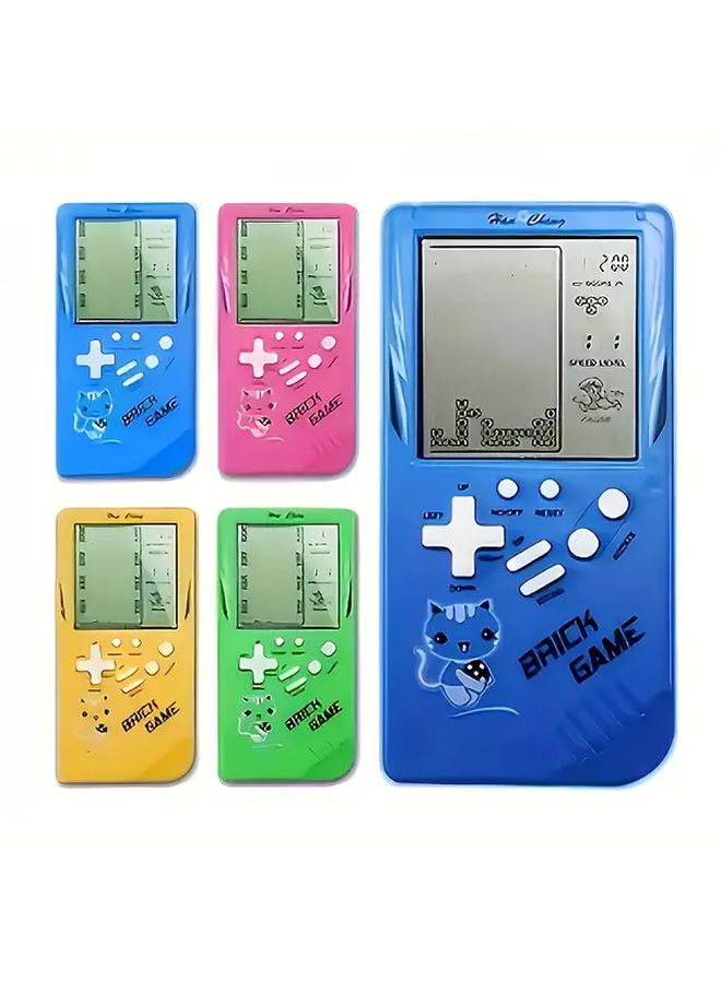 Blue Blue Two Educational Handheld Game Console Set Portable Classic Electronic Toy Gift - Image 3