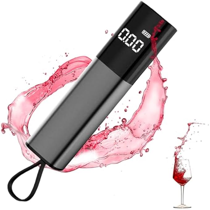 rayihni Professional Breathalyser, Portable Breathalysers For Personal And Professional Use, Non-Contact Breath Alcohol Tester With Lcd Screen Display, Ai Smart Chip Detection - Image 2