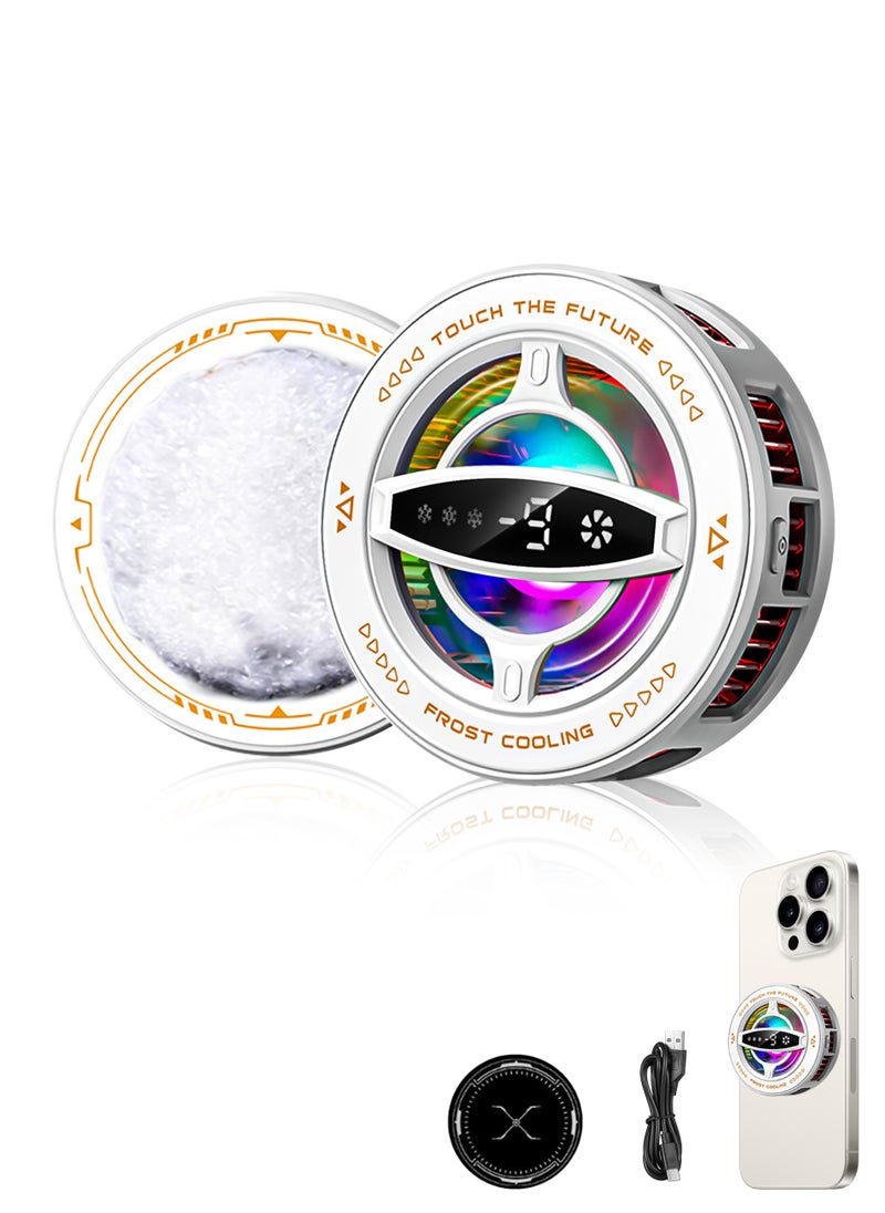 Magnetic Phone Cooler, Portable Phone Cooling Fan, Semiconductor Cooler Game Cooling  - Image 1