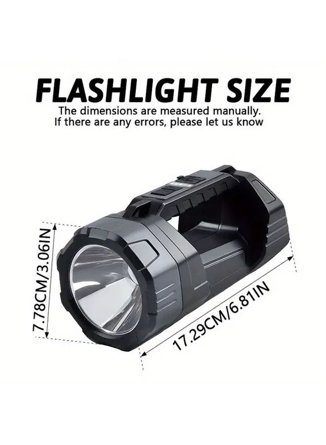 Rechargeable LED Flashlight Super Bright Handheld Lamp For Camping Emergency - Image 4