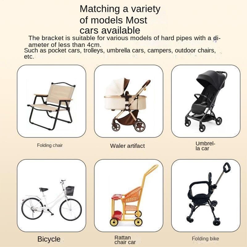 Umbrella Holder For Chair Wheelchair Sunshade Frame Support Patio Picnic Balcony Lawn Camping Outdoor Beach - Image 5