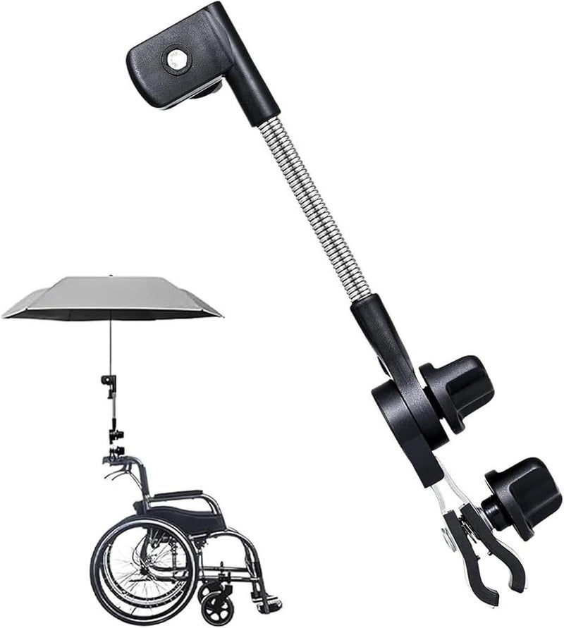 Umbrella Holder For Chair Wheelchair Sunshade Frame Support Patio Picnic Balcony Lawn Camping Outdoor Beach - Image 1