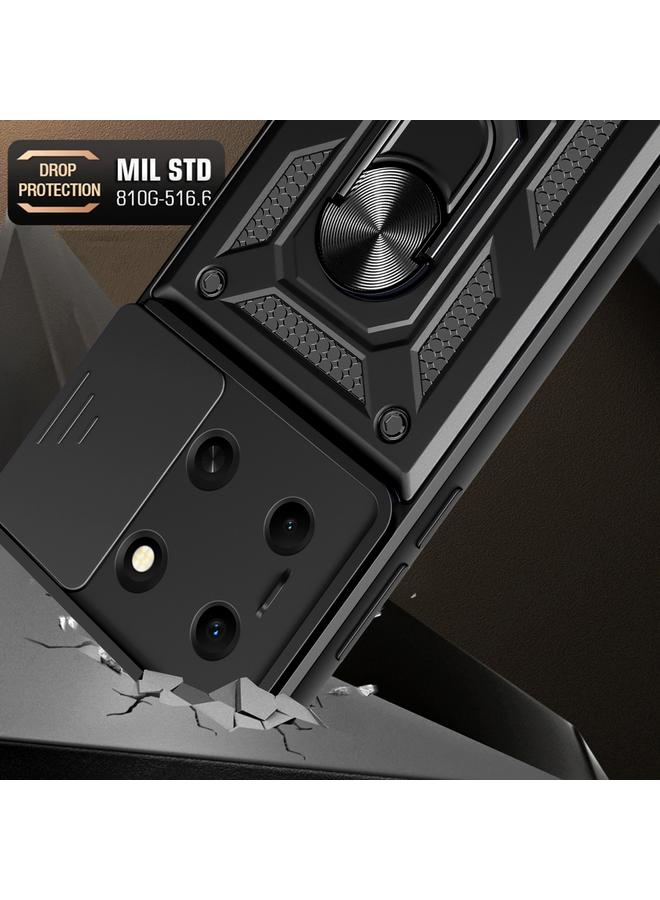 Zaboon Case For Infinix Note 30i Sliding Camera Cover Design TPU+PC Phone Case - Image 5