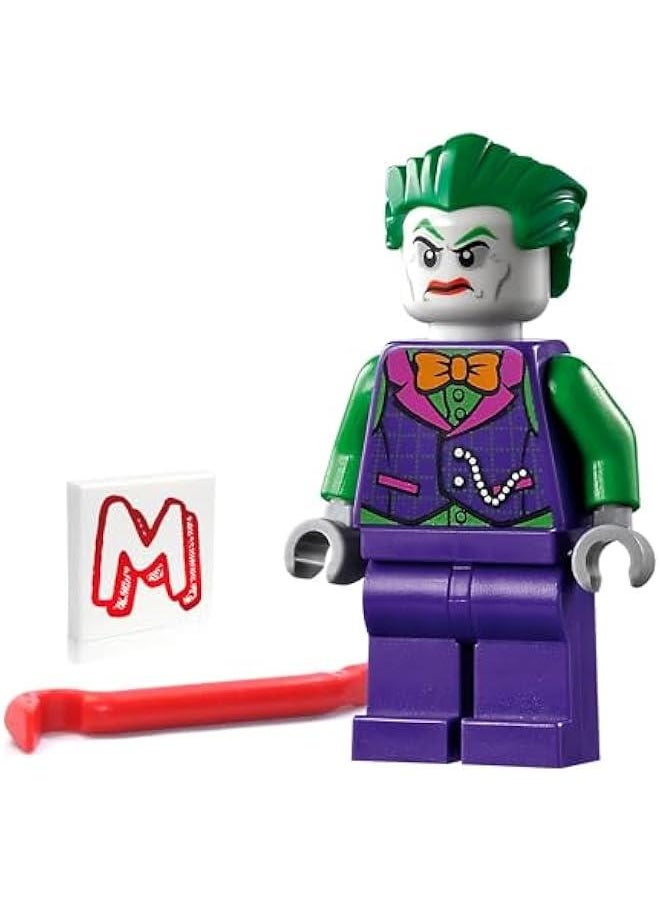Arabest Super Heroes DC Batman Minifigure - Joker (in Orange Bow tie) with Crowbar 76119  - Image 2