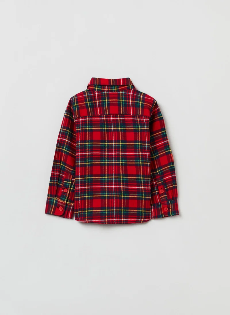 Ovs Ovs Baby Boy  Tartan Check Shirt