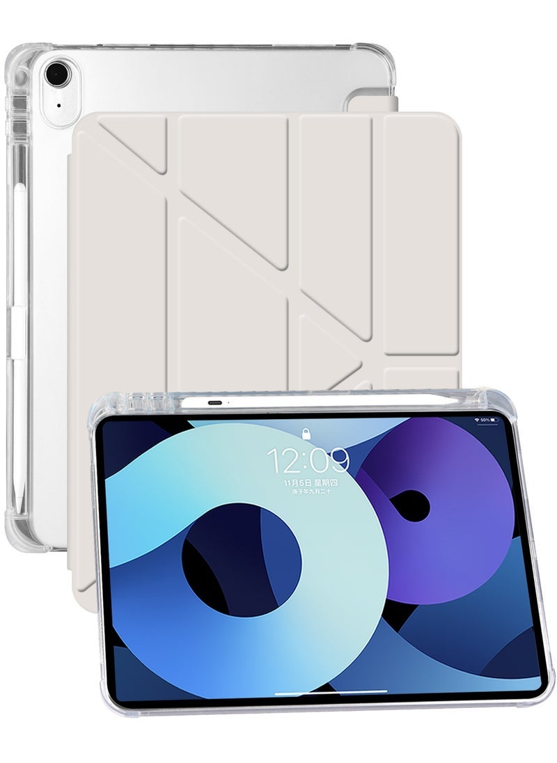 ماركة غير محددة - جراب iPad 10th Generation 2022 iPad 10.9 بوصة جراب iPad 10 نحيف مزود بحامل صلب وغطاء خلفي واقٍ ذكي لجهاز iPad 10 Gen 2022 الإصدار - Image 1