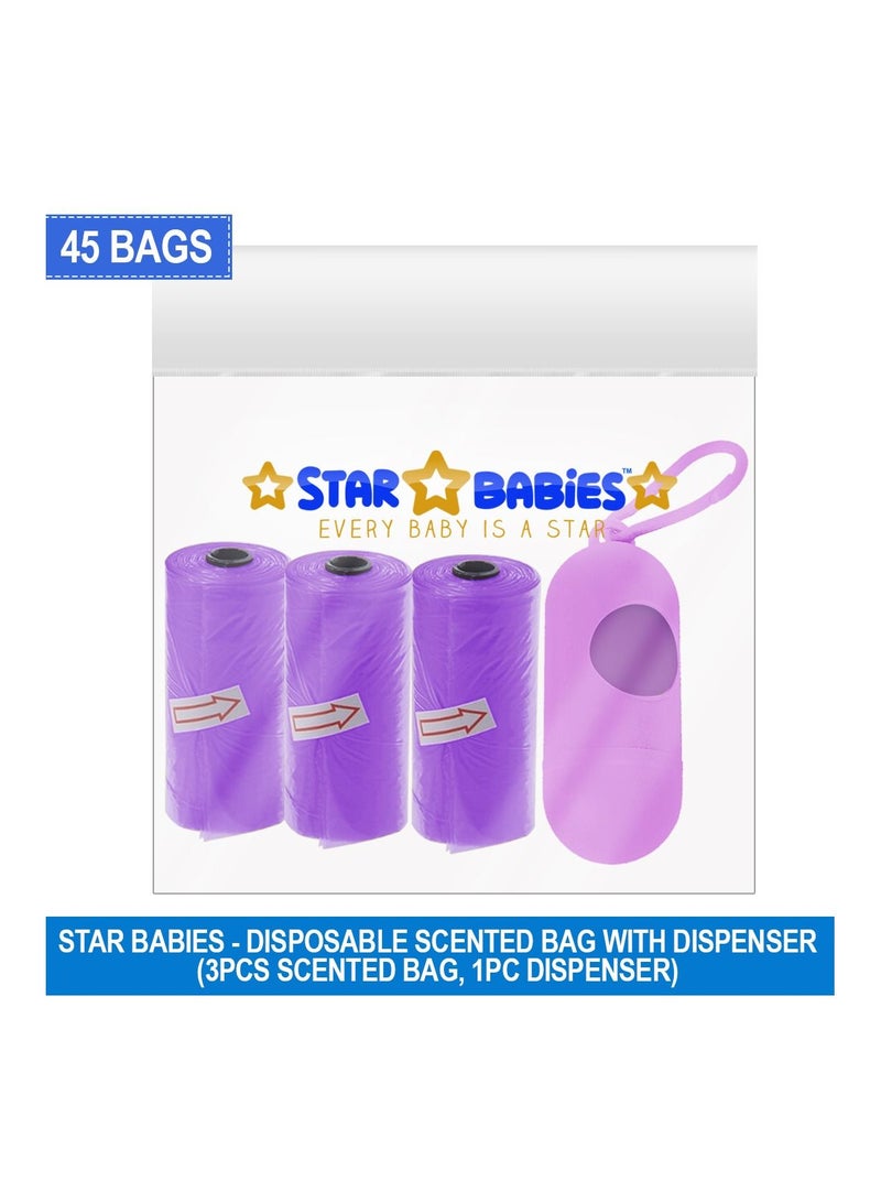ستار بيبيز عبوة من 3 أكياس معطرة من ستار بيبيز مع موزع - لافندر - Image 3