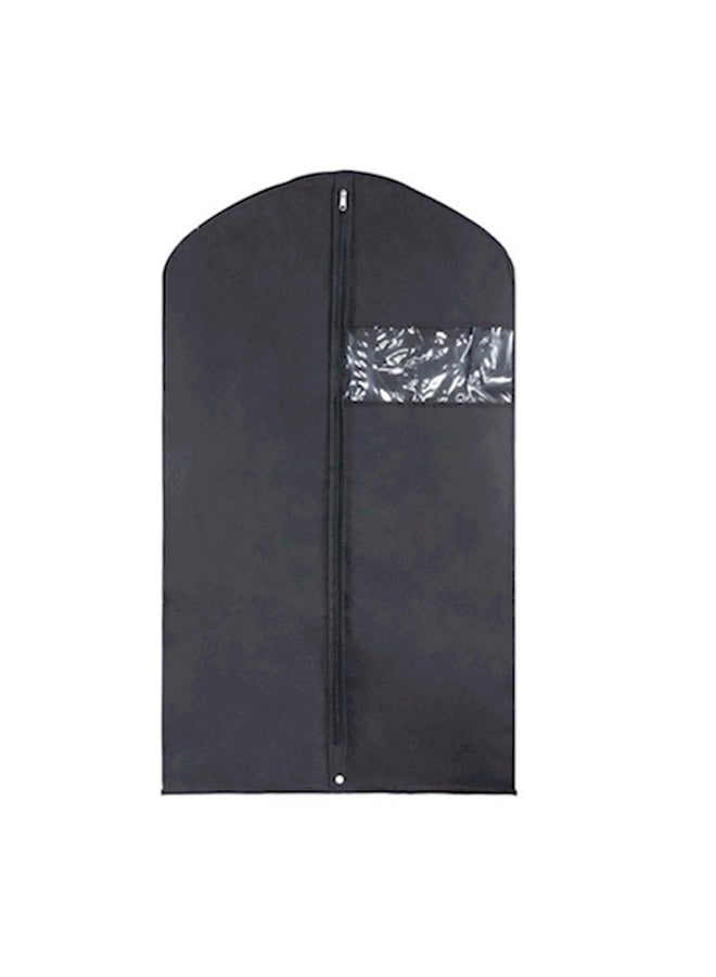 NIBEMINENT 3-Piece Coat Outfit Bags Set Black