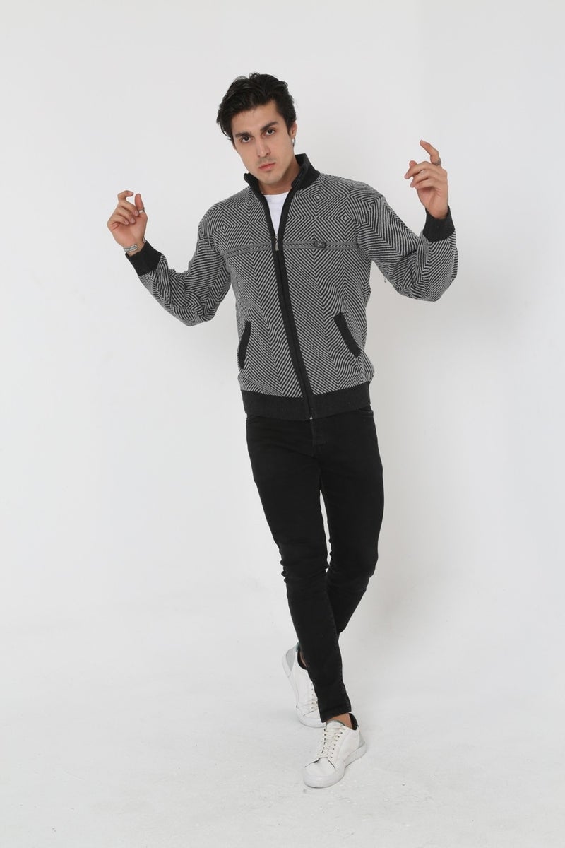 KMK Kombin KMK Combination Baba Super Oversized Knitwear Zippered Knitted Cardigan & Sweater  - Image 5