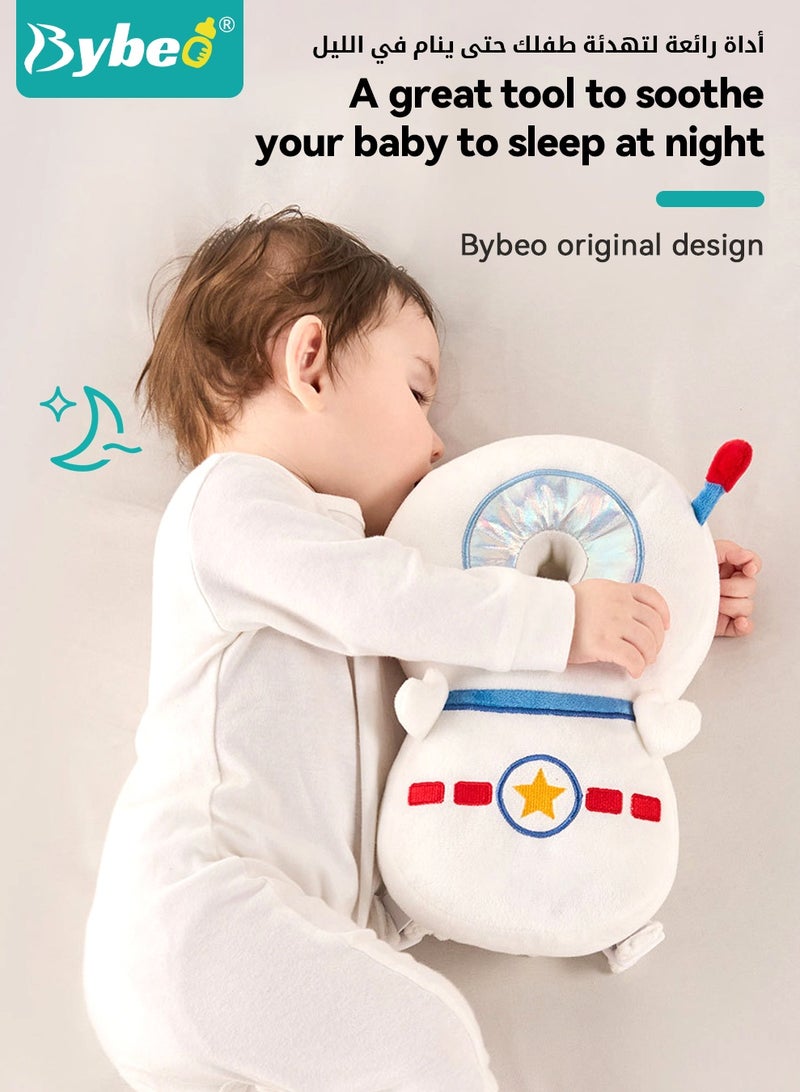 بيبو وسادة واقية لرأس الاطفال ضد السقوط مع 2 وسادات الركبة، آدات أمان لحماية رأس وظهر وركبتي الأطفال الرضع عندما يزحف ويمشى - Image 5