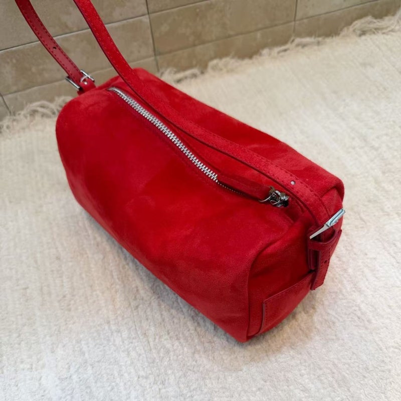 Women's Korean Style Leather Pillow Shoulder Bag - Image 4