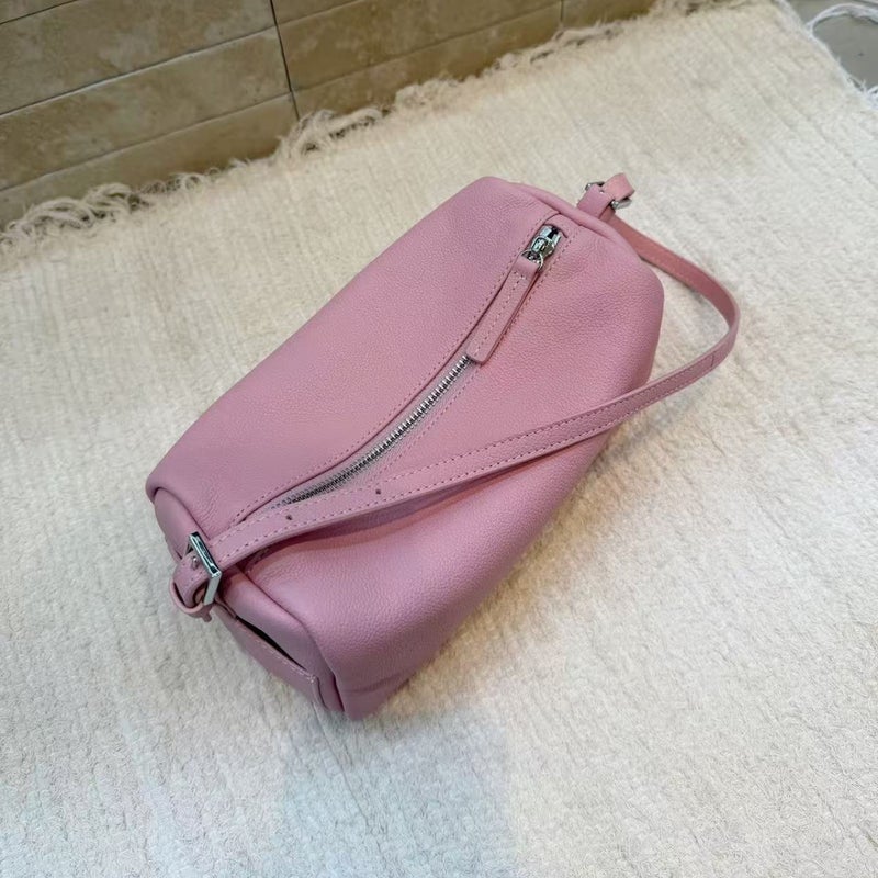 Women's Korean Style Leather Pillow Shoulder Bag - Image 3
