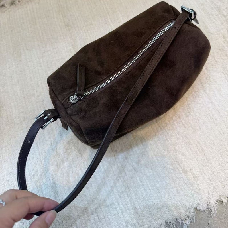 Women's Korean Style Leather Pillow Shoulder Bag - Image 2