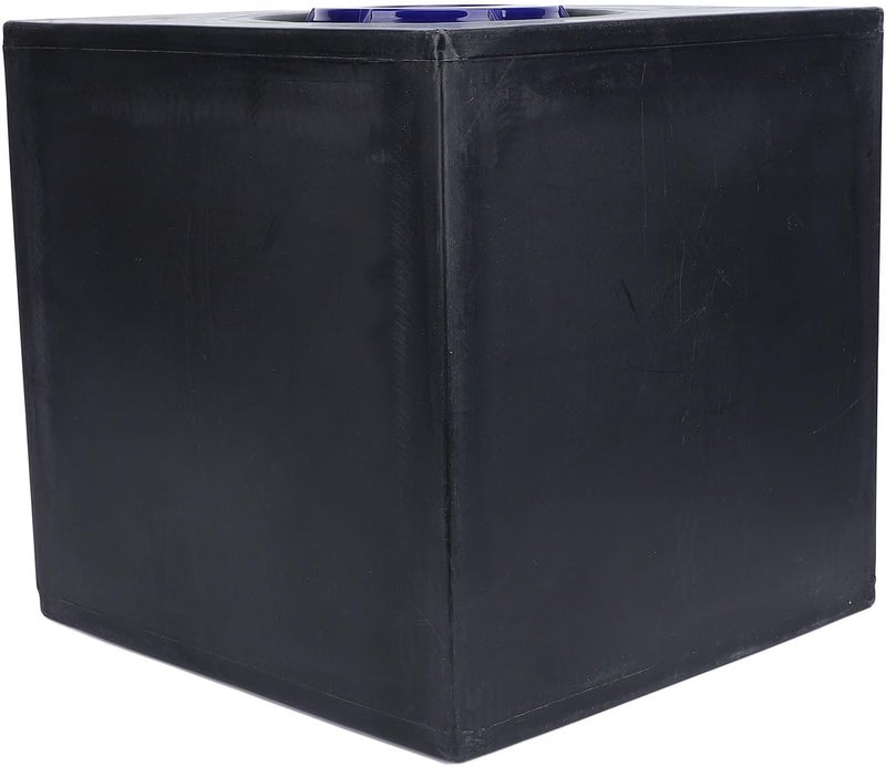 8 Gallon RV Water Tank, Square Heat and Cold Storage, 12.8 X 12.4 X 12 Inches Black - Heavy Duty Seamless Design, Large Water Inlet, Ideal for Trailers and Boats - Image 2