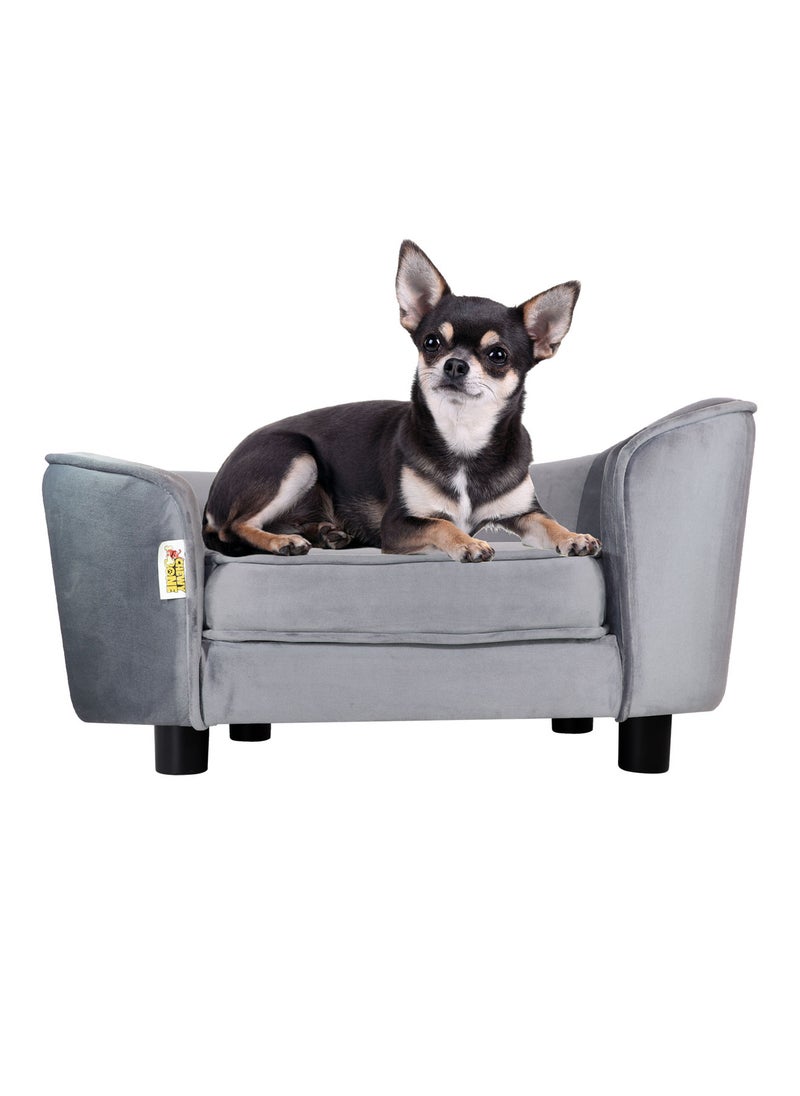 CHEWY BONE Dog bed Dogs Sofa Luxury Small Dog bed Puppies Chair Puppy Bed Couch Elevated Dog Bed Sofa  - Image 1