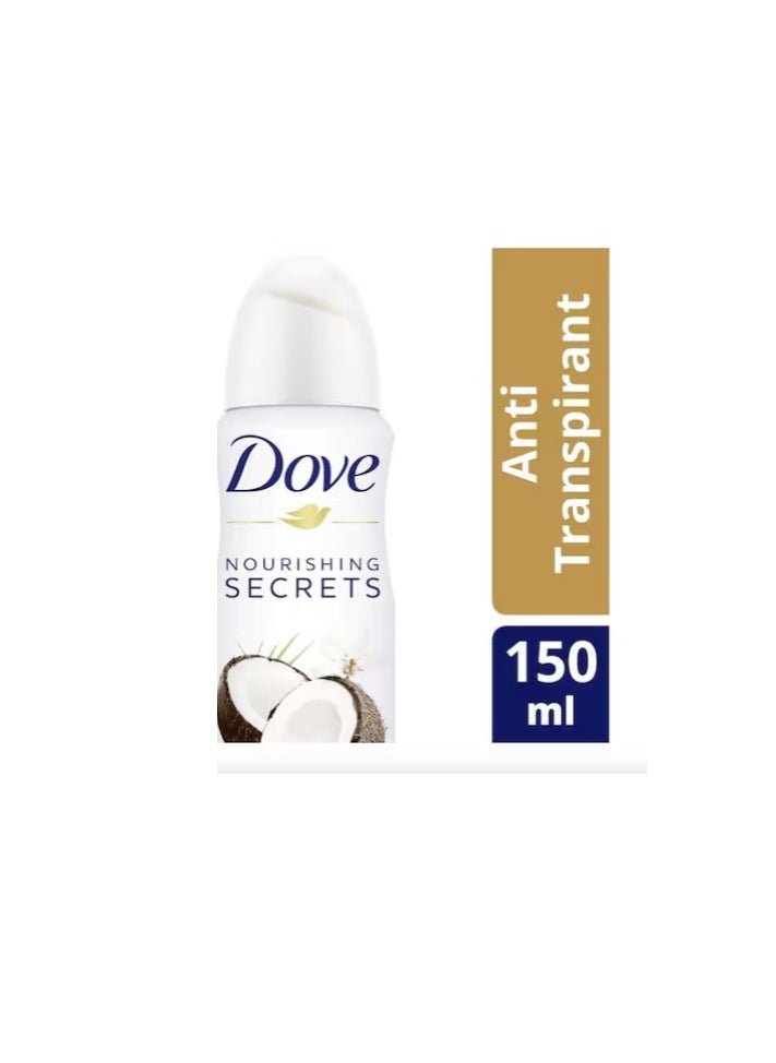 Dove Dove Women Antiperspirant Deodorant Spray Coconut And Jasmine Coconut and Jasmine 150ml  - Image 3