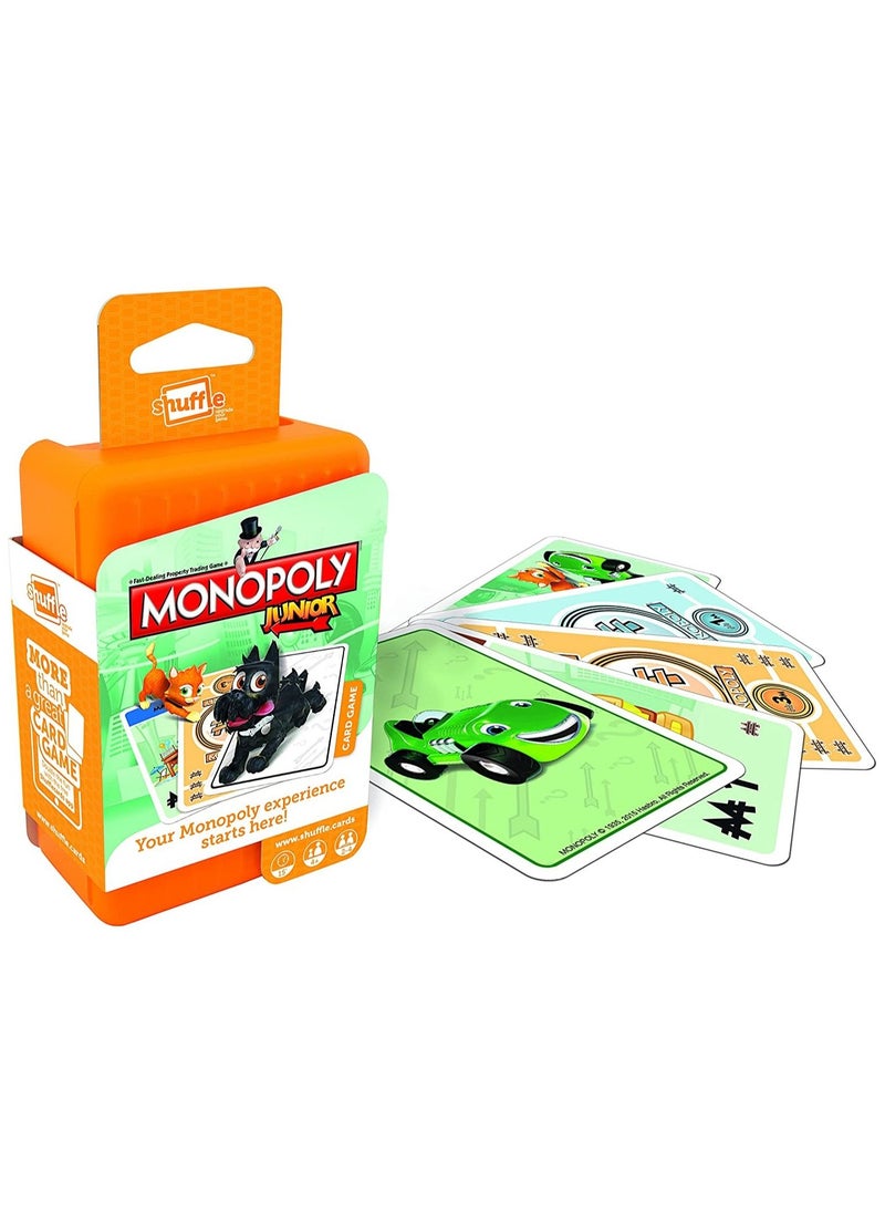 Shuffle - Monopoly Junior Shuffle Card Game - Image 1