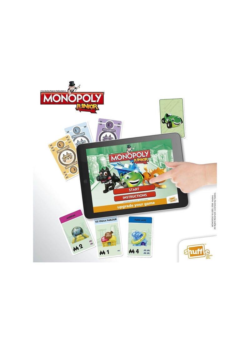 Shuffle - Monopoly Junior Shuffle Card Game - Image 1