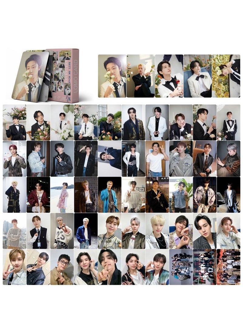 NIBEMINENT 55 Pcs Kpop SEVENTEEN MY LIFE Lomo Cards Card For Fans Collection Gifts - Image 1