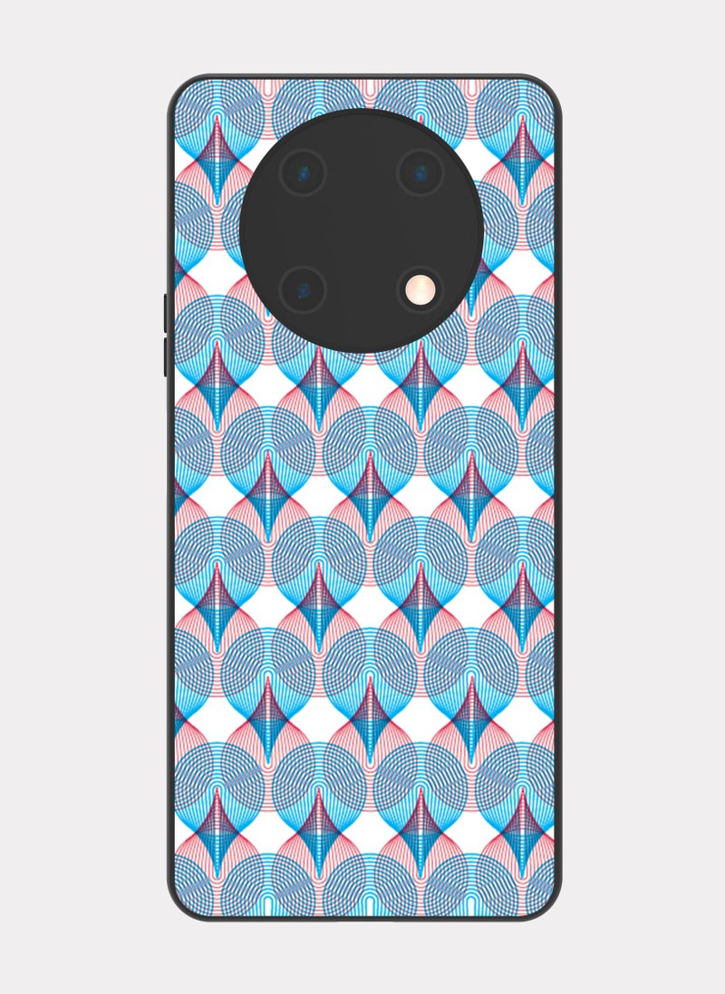 PXLAAT Huawei Y90 case cover Circular Pattern - Image 1