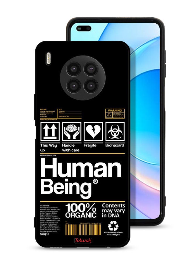 Tolwak Huawei nova 8i Protective Case Cover Human Being Sticker - Image 1