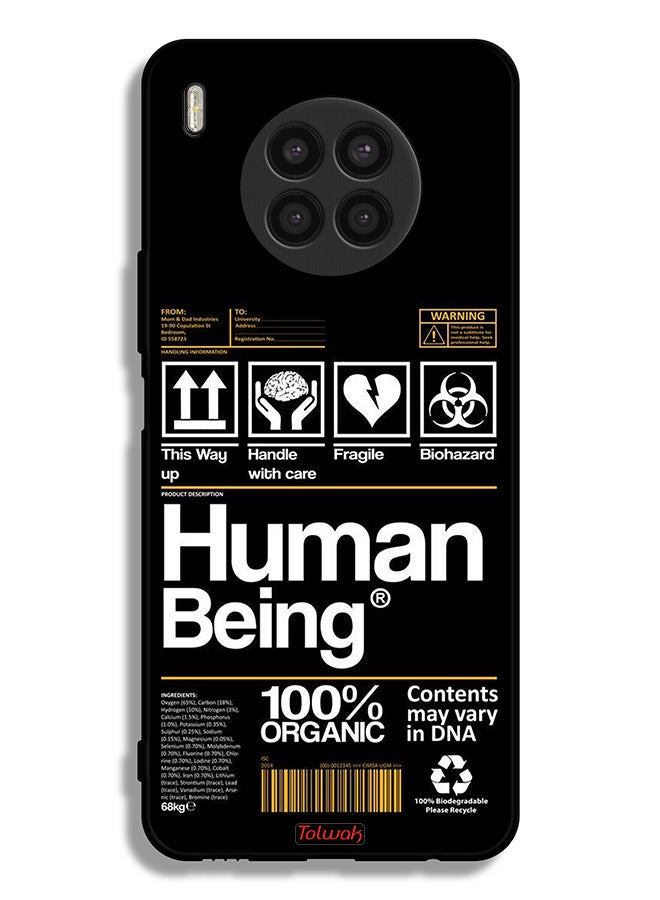 Tolwak Huawei nova 8i Protective Case Cover Human Being Sticker - Image 2