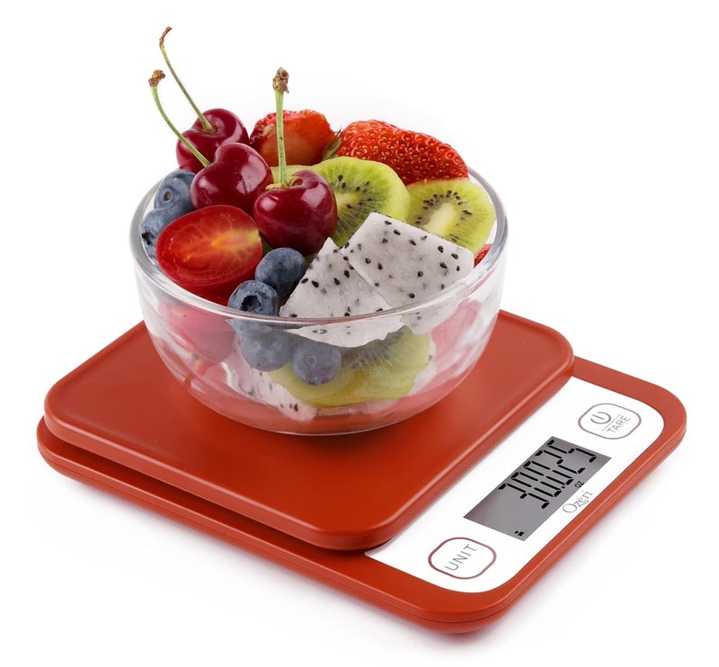 Ozeri Garden and Kitchen Scale II, with 0.1 g (0.005 oz) 420 Variable Graduation Technology, Burnt Ochre - Image 3