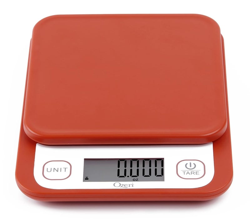 Ozeri Garden and Kitchen Scale II, with 0.1 g (0.005 oz) 420 Variable Graduation Technology, Burnt Ochre - Image 2