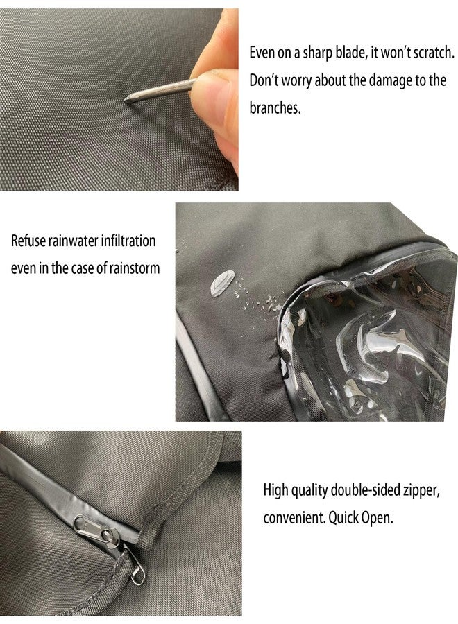 SUONE Soft Rear Windshield Compatible with Hisun 500 700,Axis 700 750 crew,Coleman 500 700,Massimo MSU 500,Yamaha Rhino 450 660 700 - Image 5