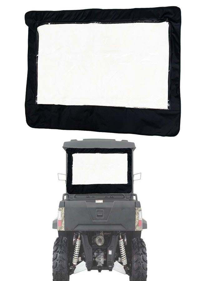 SUONE Soft Rear Windshield Compatible with Hisun 500 700,Axis 700 750 crew,Coleman 500 700,Massimo MSU 500,Yamaha Rhino 450 660 700 - Image 1