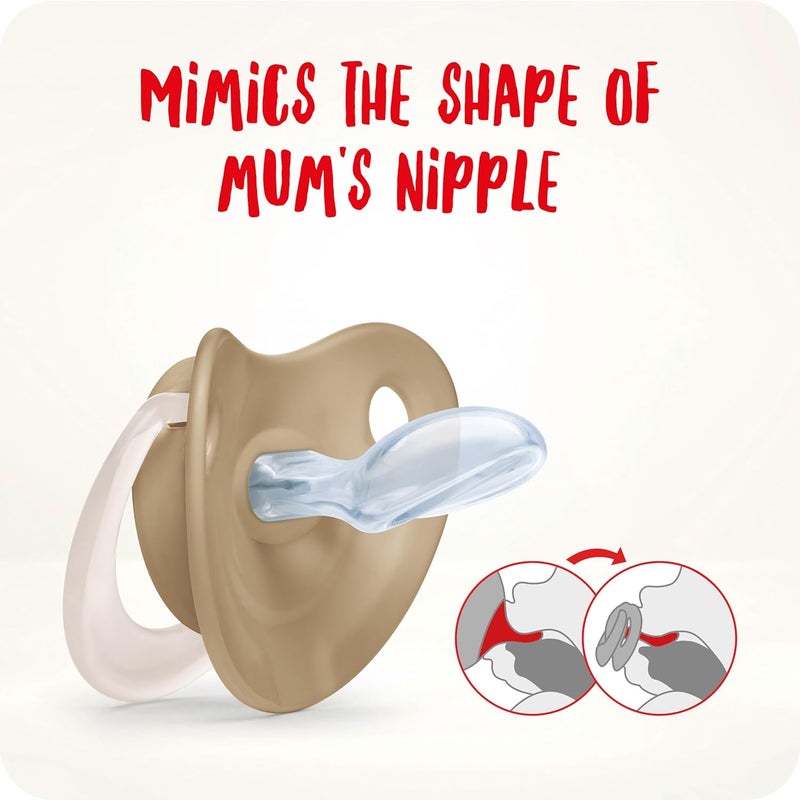 NUK Trendline Silicone Soother Pack with Disney Mickey Mouse - Image 3