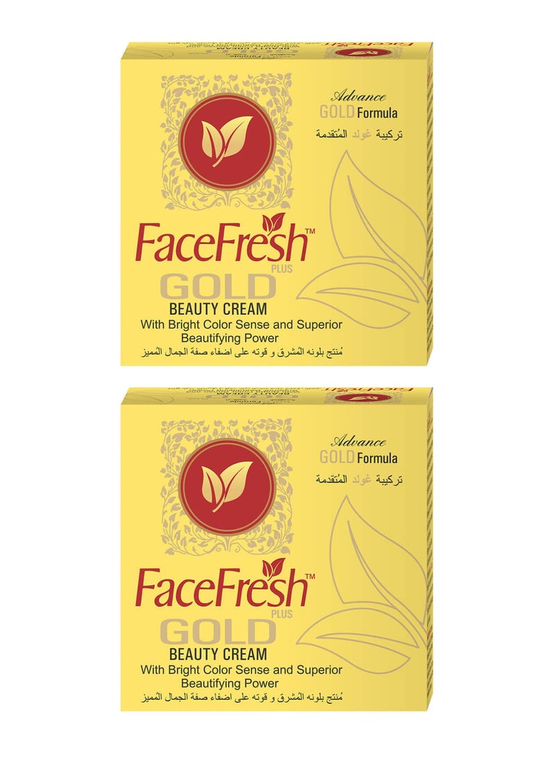 Face Fresh Gold Plus Beauty Cream - Pack of 2 - Image 1