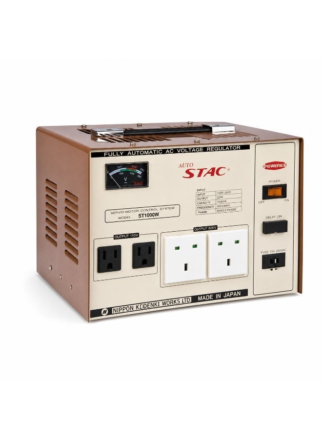 محافظ الجهد الكهربائي STAC ST-1000W