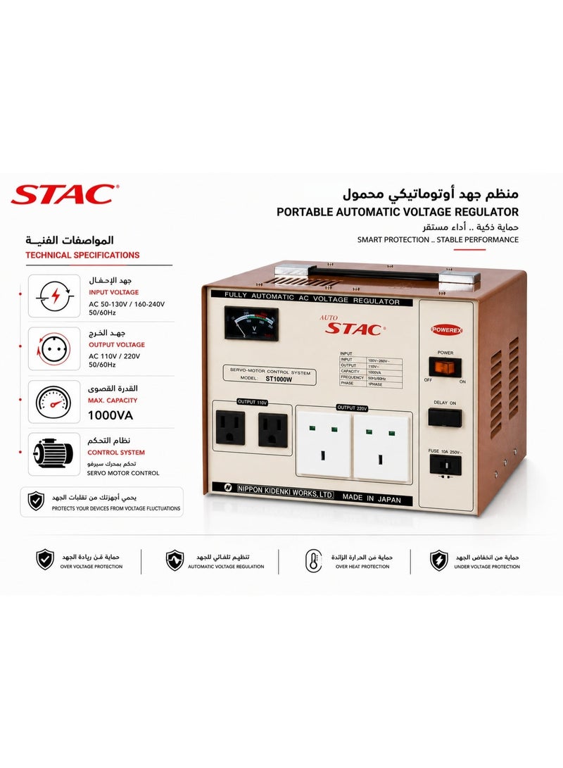 ستاك مثبت كهرباء ياباني 1000 واط - Image 4