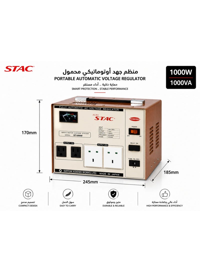 ستاك مثبت كهرباء ياباني 1000 واط - Image 3