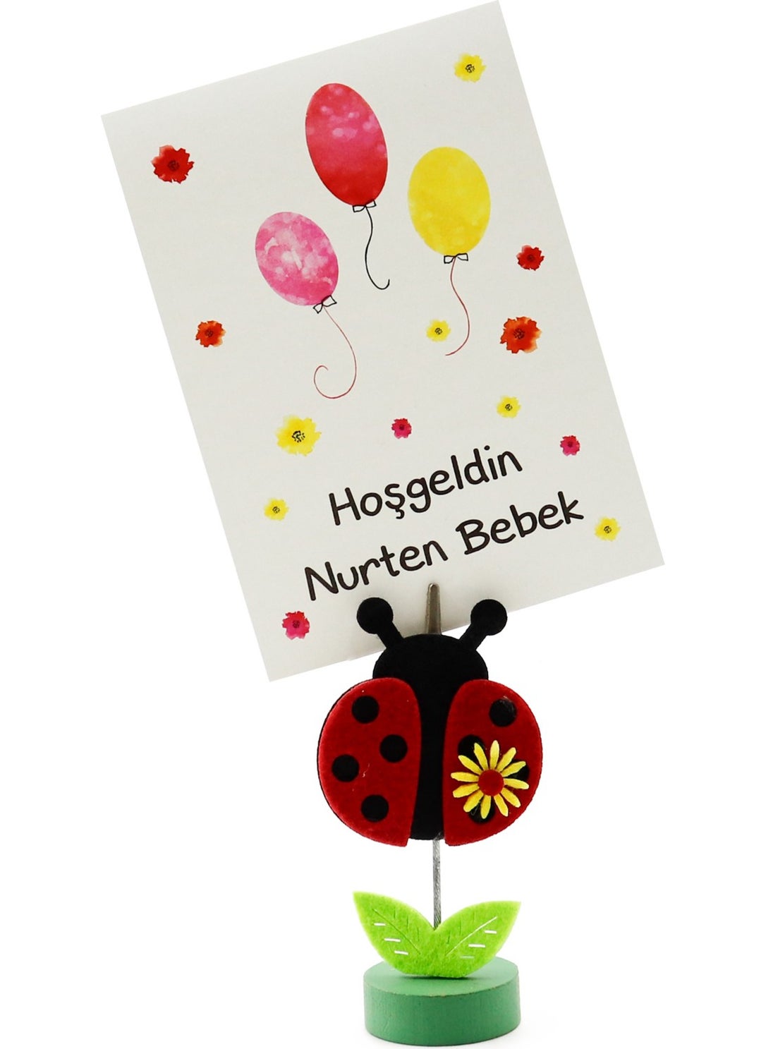 Repro Design 10X14 cm Personalizable Welcome Baby Themed 10 Piece Card Model-2  - Image 1